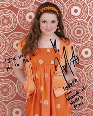 JENNIFER STONE signed Autogramm 20x25cm WAVERLY PLACE in Person autograph COA