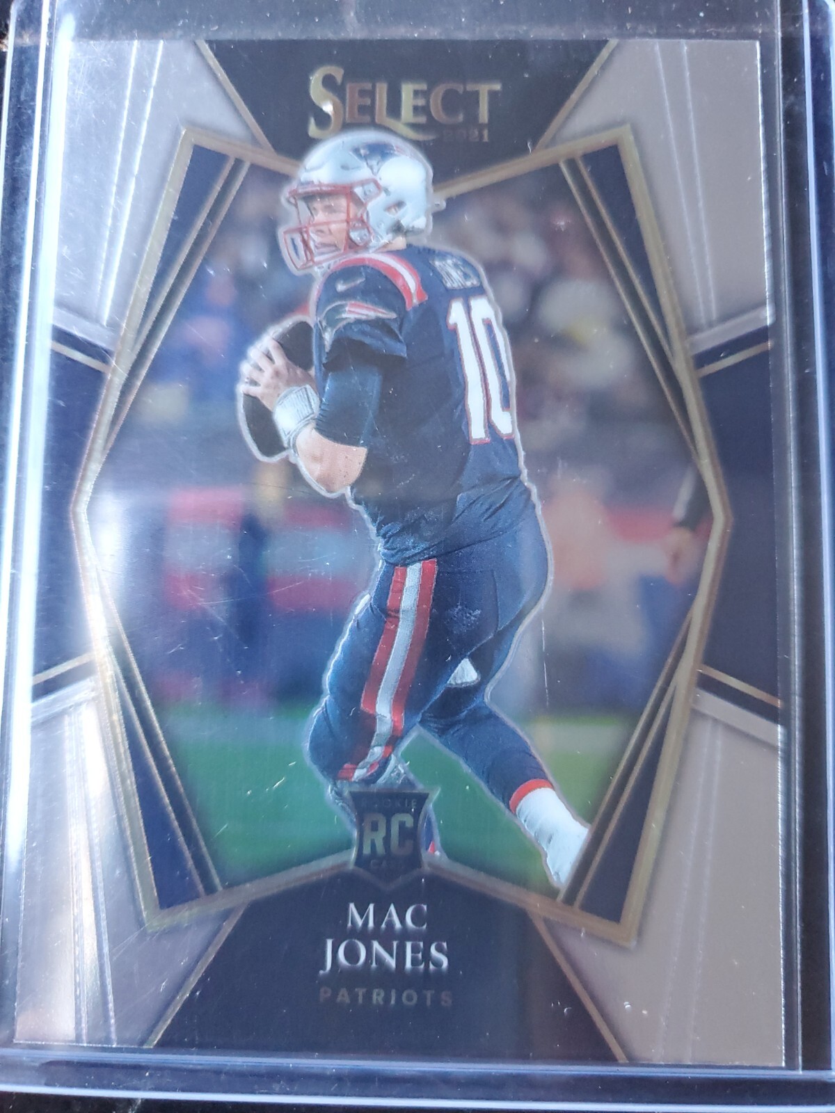 2021 Select Mac Jones Premier Level RC Base Rookie Patriots #151