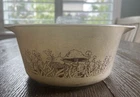 Vintage Pyrex 474B Forest Fancies Mushroom 1.5 QT Casserole Dish Oven Safe VTG