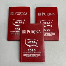 PURINA (3 PACK) National Cattlemen's Beef Association Mini Record Book 2026