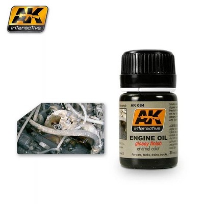 AK Interactive AK084 - Engine Oil 35ml - Neu