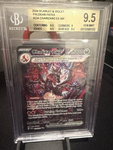 Charizard ex graded BGS 9.5 for sale on eBay