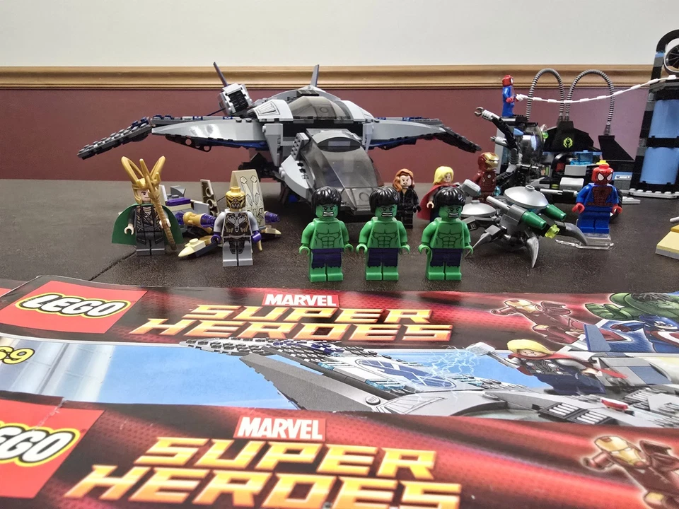 LEGO Marvel Super Heroes Lot 6869, 6868, 6873, 6867, (2) 6865's, 30305 100% - Image 2 of 4