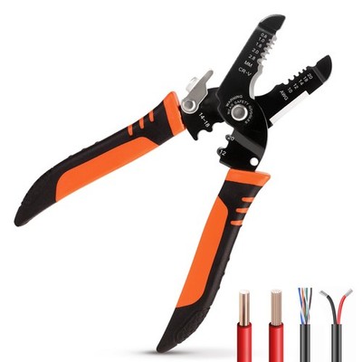 Wire Stripper, Professional 5In1 Wire Strippers Tool, Wire Cutters Crimpers, ...