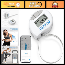 Smart Bluetooth Body Measuring Tape for Weight Loss Fitness - 60in/150cm, Retr