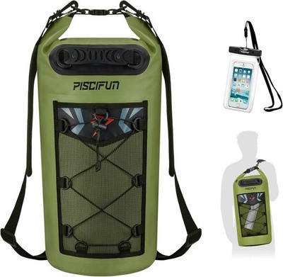 Mochila Impermeable Bolsa Seca Mujeres Hombres Bolsa Flotante Mochila Seca 40L