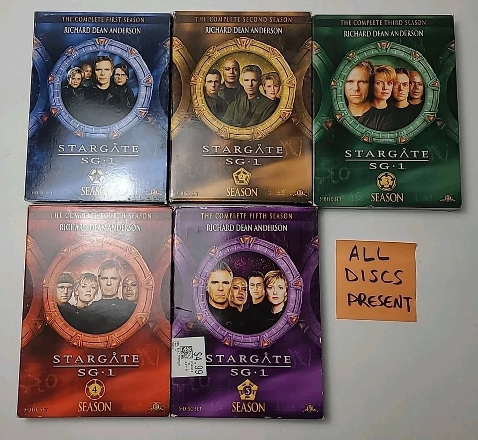 Stargate DVD Lot SG-1 & Atlantis Near Complete SGU Ark Children *AS IS* - Image 3 of 4