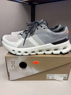 ON Running Men's Cloud Runner 2 Wolf Ivory Med Width Multiple Sizes