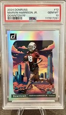 2024 Panini Donruss Downtown! Marvin Harrison Jr. #12 (RC) PSA 10 GEM MT