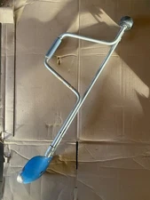 SNABB, APROX. 6 INCH SPOON STYLE ICE FISHING AUGER, MANUAL DRILLING, SWEDEN MADE