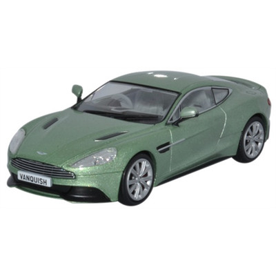 Oxford AMV001 Aston Martin Vanquish Coupe Appletree Green 1/43