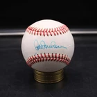 Hal Newhouser Signed Rawlings OAL Baseball Detroit Tigers Autograph ZJ23091