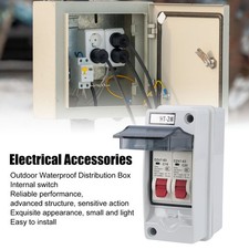 SG Outdoor Distribution Box Power Circuit Breaker MCB C Type 2 Way AC 230V 400V