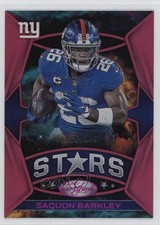 2021 Certified Certified Stars Mirror Pink 65/199 Saquon Barkley #CS-2 8mm