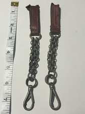 Antique  Masonic Knights Templar Ceremonial Barrel Chain  Uniform Belt Sword