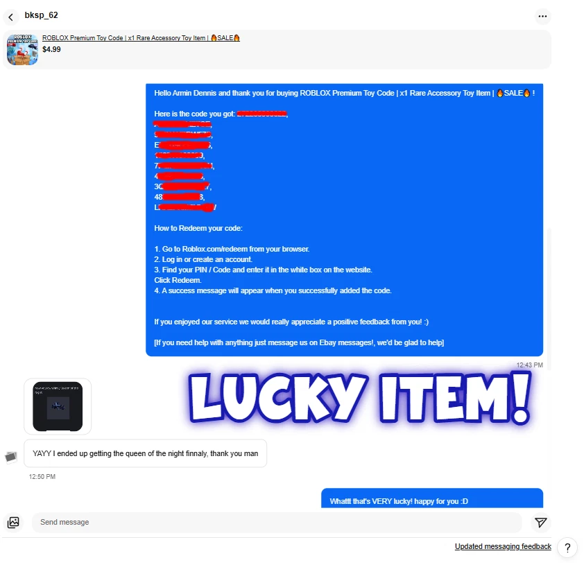 ROBLOX Premium Toy Code | x1 Rare Accessory Toy Item | 🔥SALE🔥 - Image 3 of 4