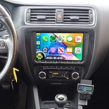 9" Apple Carplay Android 15 Autoradio GPS Navi WiFi 2DIN Für VW Jetta 2005-2018