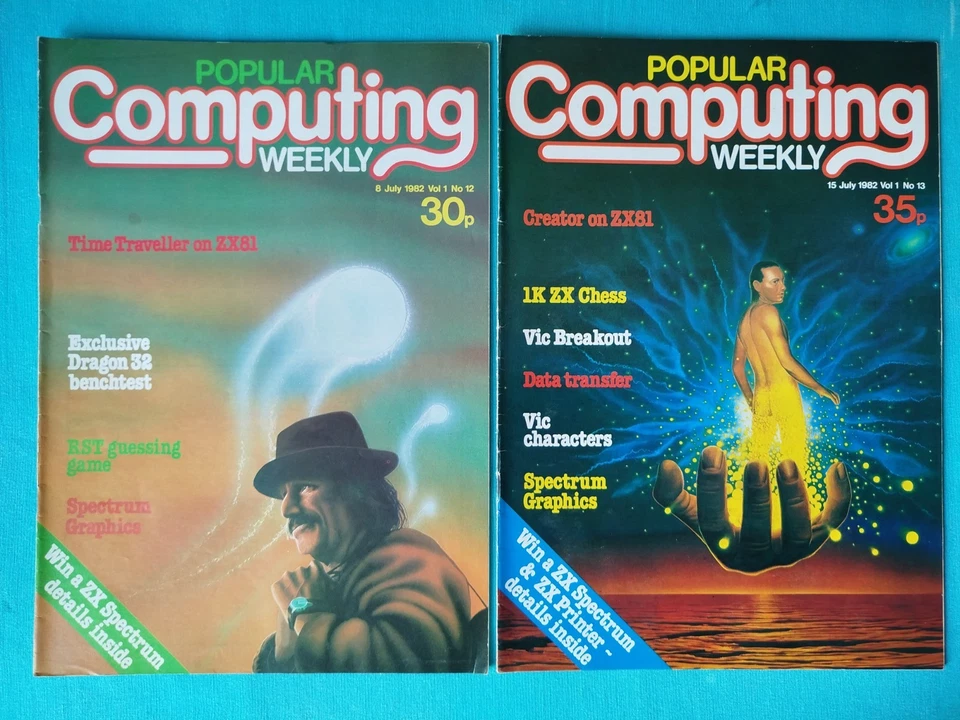 Popular Computing Weekly 1982 Vintage Computer Magazine - Set of 10 Magazines - Image 4 of 4