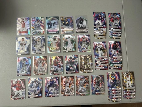 2024 Bowman's Best Lot 50 cards Inserts, Rookies, Stars Mike Trout Chourio RC