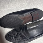 Giorgio Brutini Men's Woven Tassel Loafers black Leather Shoes 12 Brazil  — photo 3