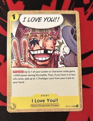 I Love You!! OP12-115 One Piece Legacy of the Master Uncommon