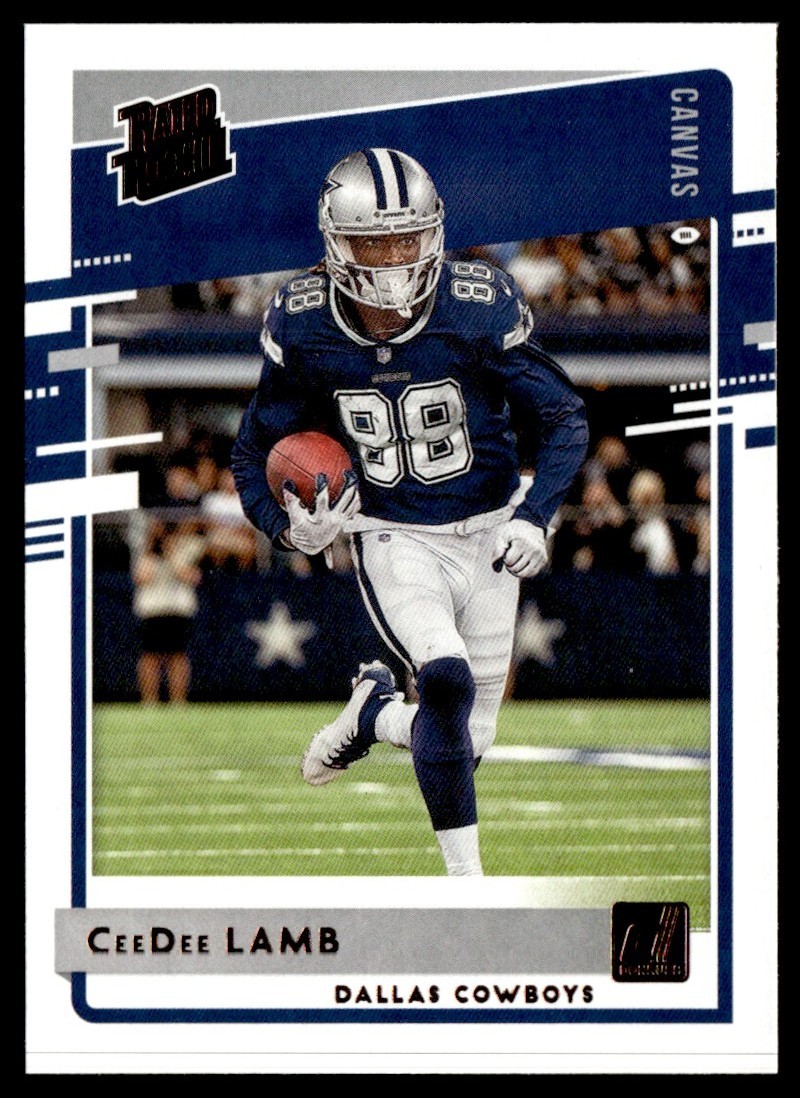 2020 Donruss Rated Rookie Canvas CeeDee Lamb #306