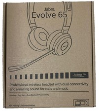 Jabra Evolve 65 MS Stereo Wireless Headset (6599-823-309) - Brand New