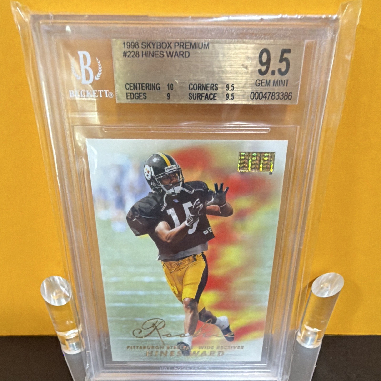 Hines Ward Skybox Premium #228 Base