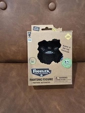 New Fuggler Ugly Monster Farting Figures 3" Black Munch Munch Motion Activated