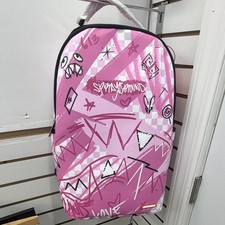 Sprayground Limited Edition Pink Graffiti Bac...