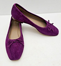Sam Edelman Meadow Ballet Flat Dark Orchid Suede Women s 7M