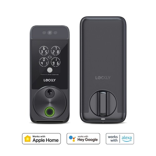 Lockly Visage Zeno Series Smart Lock, Facial Recognition & Fingerprint Keyless