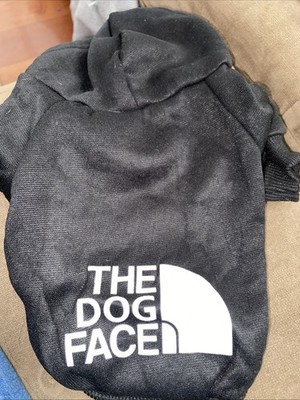 The Dog Face Hoodie Dog Sweater Small black Sweatshirt Keep 5-15 Lbs Puppy Warm