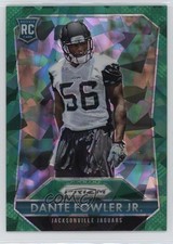 2015 Panini Prizm Rookies Green Crystal Prizm 11/75 Dante Fowler Jr #220 c6i