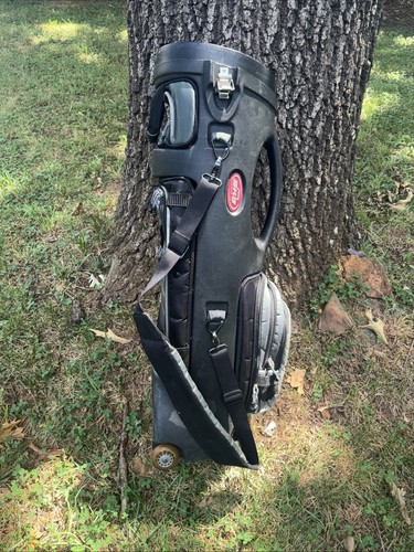 SKB Falcon Golf Club Travel Bag 51” Rolling Hard Shell Wheeled Case Missing Head - Picture 10 of 12