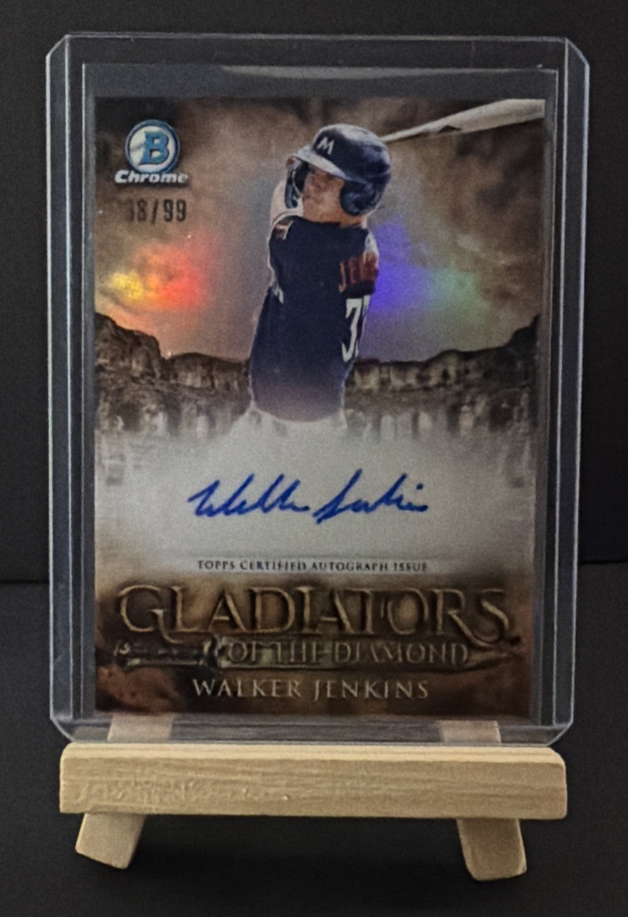 2024 Bowman - Gladiators of the Diamond Autographs Walker Jenkins #GDA-WJ /99