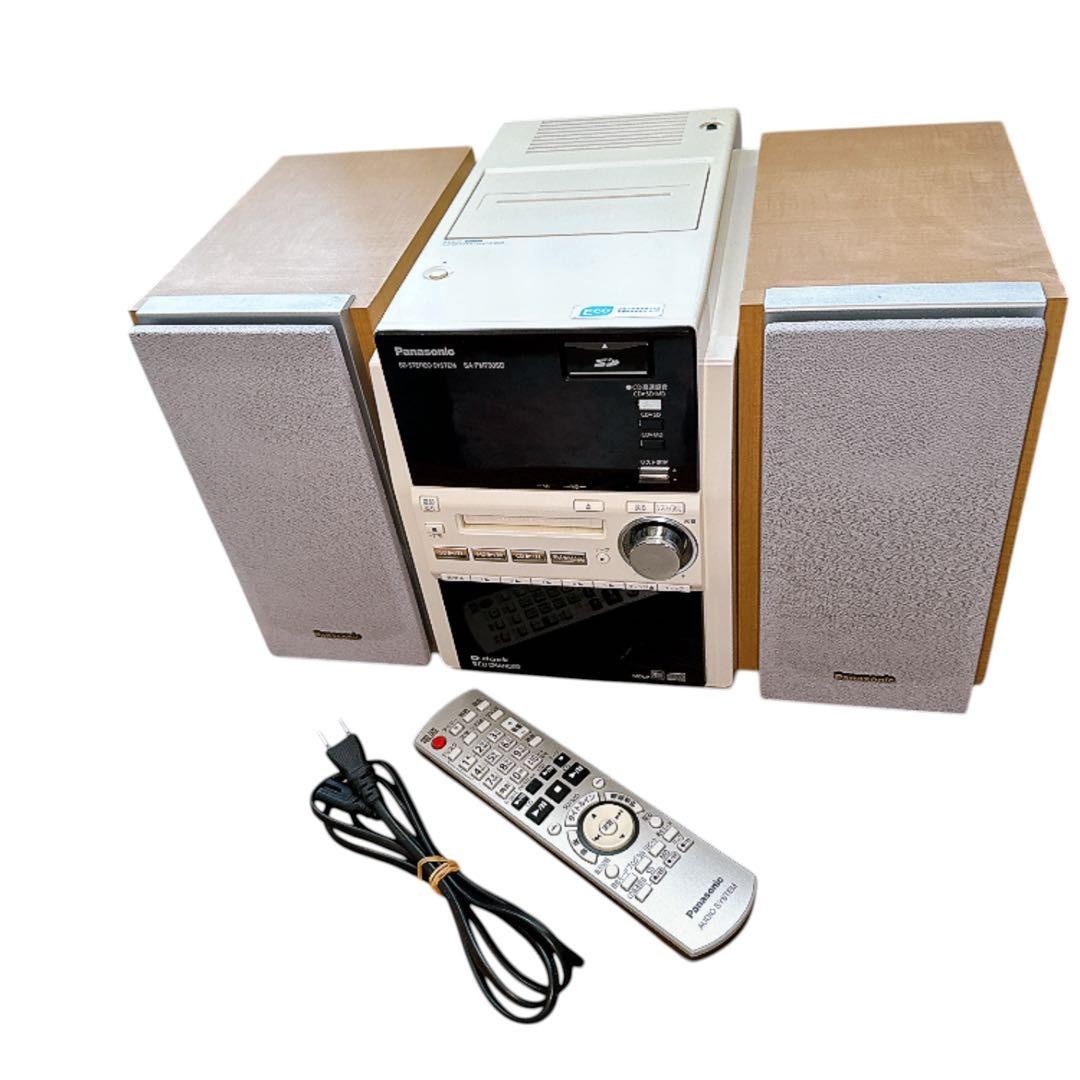 Panasonic SA-PM730SD 5CD Mini Hi-Fi System MD SD Tested Working