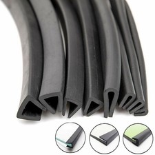 Rubber U Channel Edging Trim Seal U-Shaped Bumper Sealing Slot 1