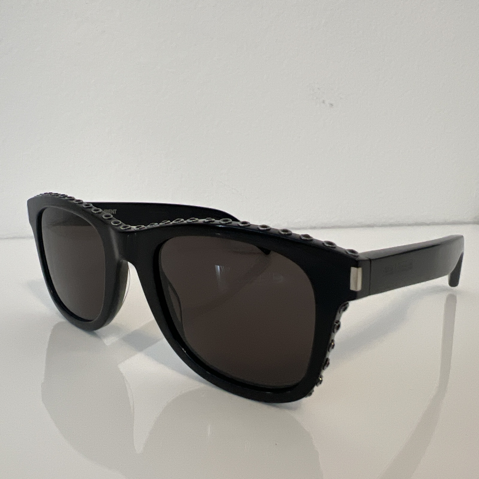 Saint Laurent SL 51 nuovo con etichette nero 043 pietre 50 22 140 stile Wayfare