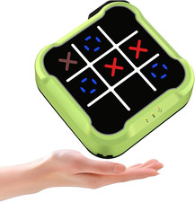 Tic Tac Toe Game 4-in-1 Electronic Handheld Puzzle Toy Kids Travel Gift Boys