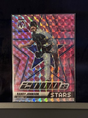 2022 Mosaic Baseball Randy Jackson 2000s Stars #297 Pink Mosaic Prizm