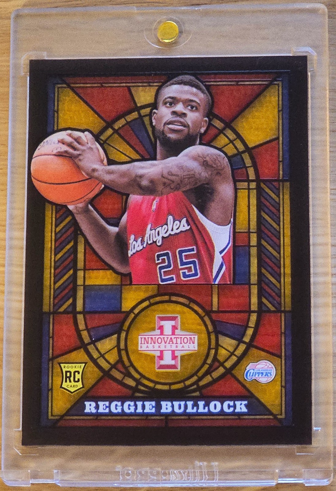 2013-14 Panini Innovation Stained Glass RC Reggie Bullock SP Case Hit