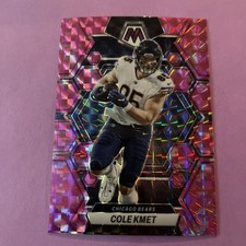 2023 Panini Mosaic MOSAIC CAMO PINK #35 Cole Kmet Chicago Bears/Mint