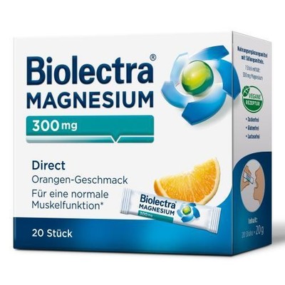 BIOLECTRA Magnesium Direct Orange Pellets 20St PZN: 7795646