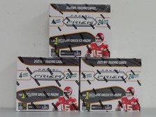 (3) Lot 2025 Panini Prizm NFL Football Factory Sealed Retail Box
