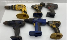 Assorted Power Drill Lot Parts/Repair