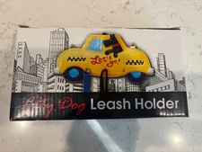 Dog Leash Holder for Wall - "City Dog" Taxi NIB