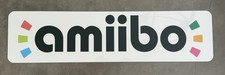 Nintendo Amiibo Aluminum Sign Retro Gaming Collectible Logo Display 6x24