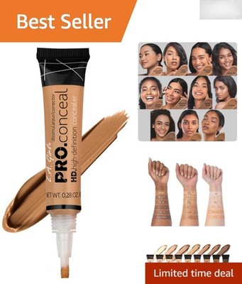 LA Girl Pro HD Concealer in Fawn - Full Coverage, Cruelty-Free Cream, 0.28 Fl Oz