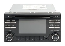 2012-2015 Nissan Rogue AM FM Radio Single Disc CD Player XM w Display 281851VX2A
